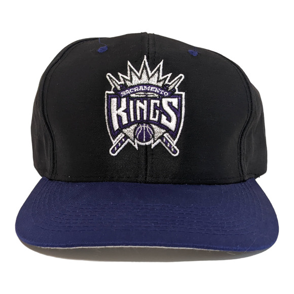 Vintage Sacramento Kings Snapback Baseball Cap 90s Y2K Gateway Logo NBA Official - Picture 1 of 10